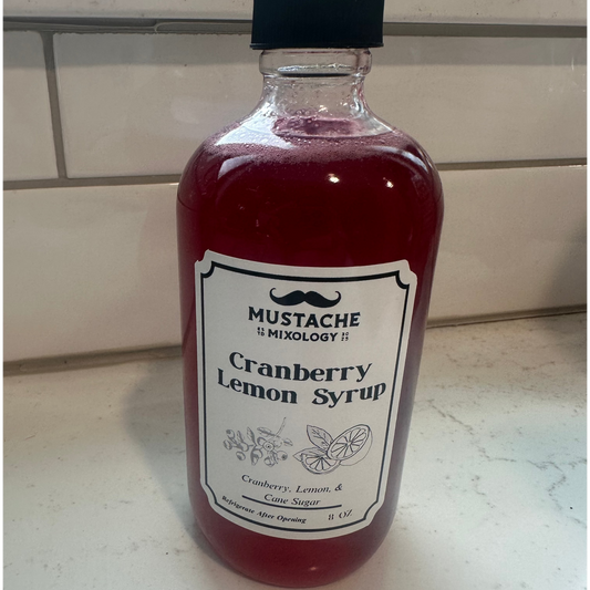 Cranberry Lemon Syrup